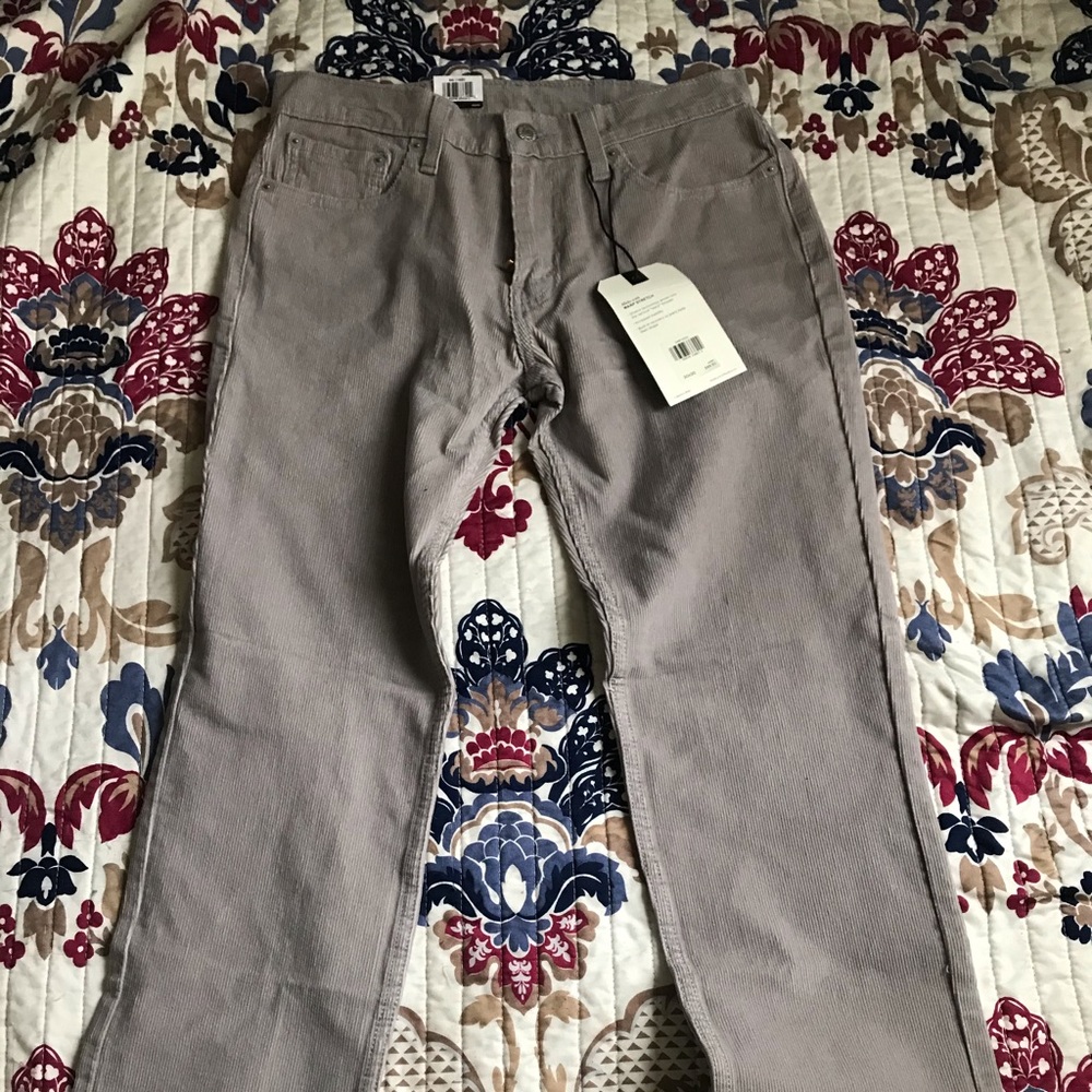 Tan Corduroy Levis Pants